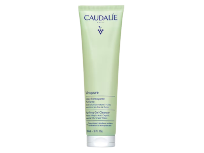 Caudalie Vinopure Purifying Gel Cleanser, Salicylic Acid, Essential Oil & Grape Water, 5 fl oz/150 mL
