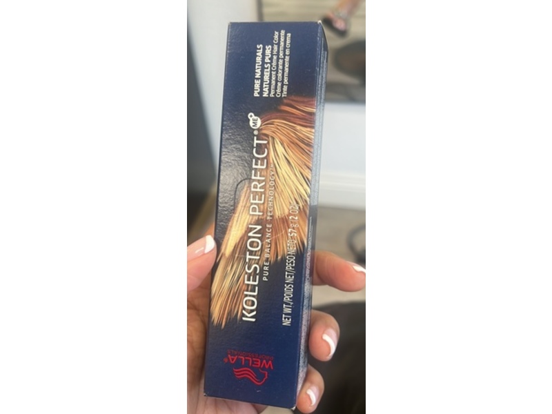 Wella Professionals Koleston Perfect Permanent Hair Color, 7/0 Medium Blonde/Natural, 2 oz/57 g