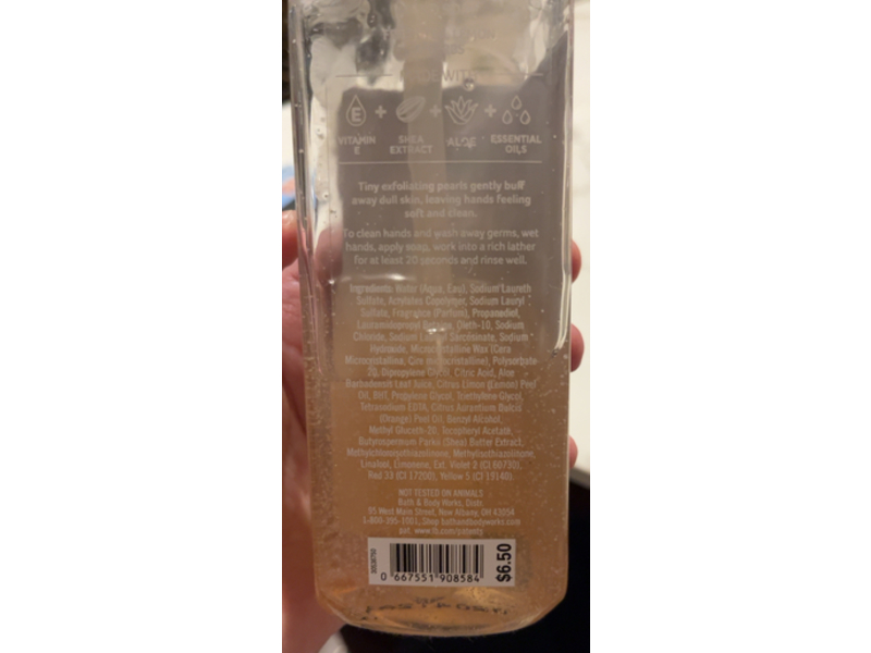 White Barn Deep Cleansing Hand Soap, White Tea & Sage, 8 fl oz/236 mL