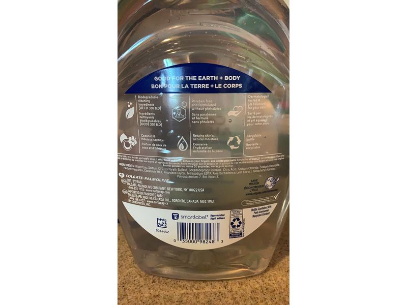 Softsoap Coconut & Hibiscus Hand Wash, Vitamin E & Aloe, 50 fl oz/1.47 L