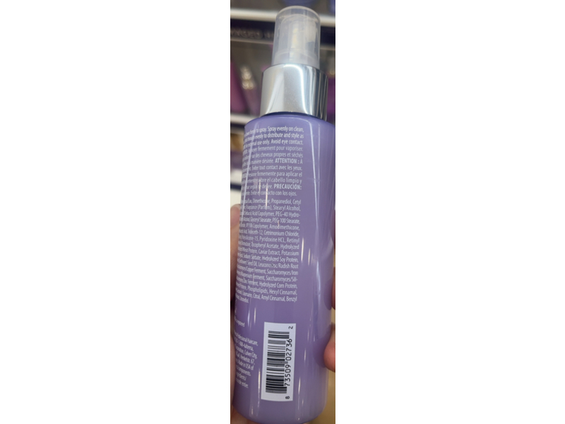 Alterna Caviar Restructuring Bond Repair Leave-in Heat Protection Spray, Anti-Aging, 4.2 fl oz/125 mL