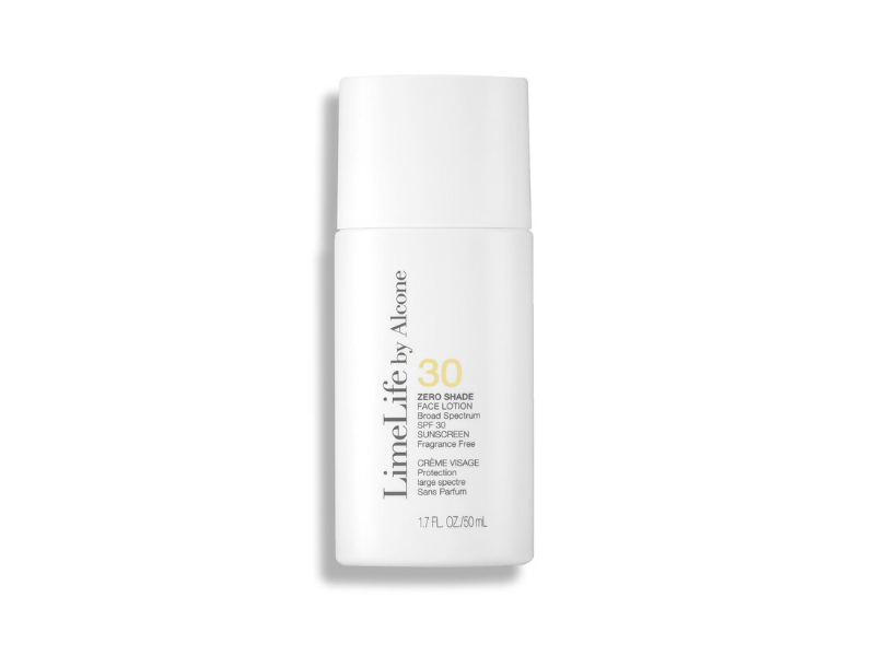 LimeLife By Alcone Zero Shade Sunscreen Face Lotion, SPF 30, 1.7 fl oz/50 mL