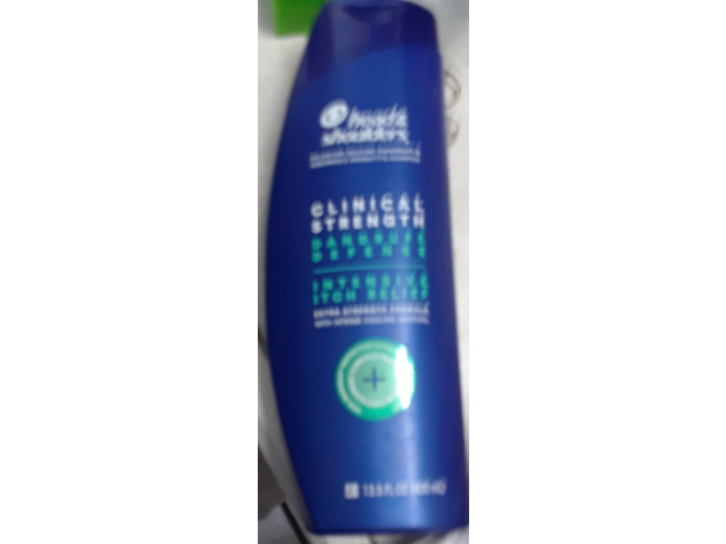 Head & Shoulders Clinical Strength Dandruff Defense & Intensive Itch Relief Shampoo, 13.5 fl oz/400 mL
