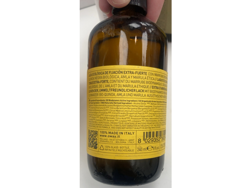 Oway Sculpting Mist, 8oz/240 mL