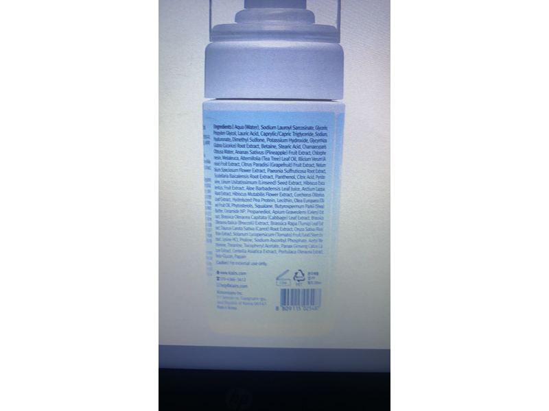 Dear Klairs Rich Moist Foaming Cleanser, Moisturizing & Smoothing Care, 3 4 fl oz/100 mL