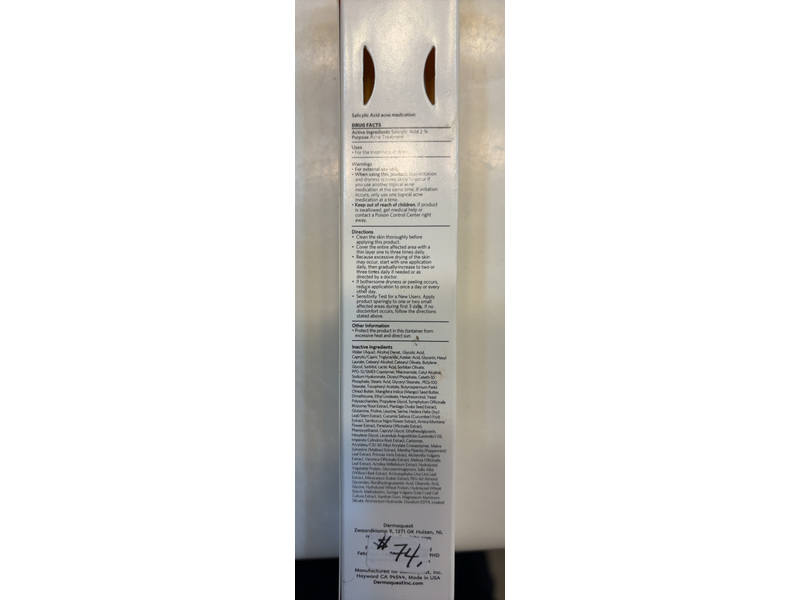 Dermaquest DermaClear Serum, 1 fl oz/29.6 mL