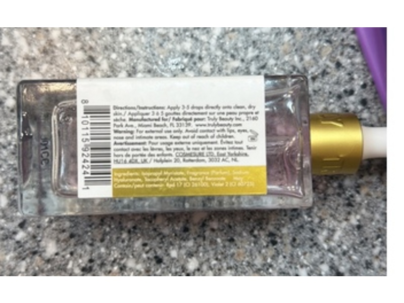 Truly Plumping Aftershave Body Oil, Strawberry Kisses, 3.1 fl oz/90 mL