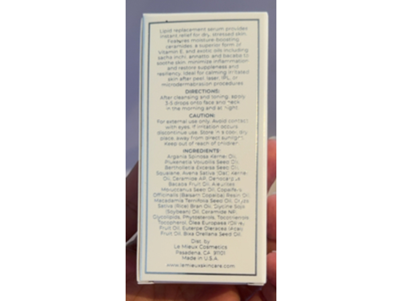 Le Mieux Derma Relief Serum, 1 fl oz/39 mL