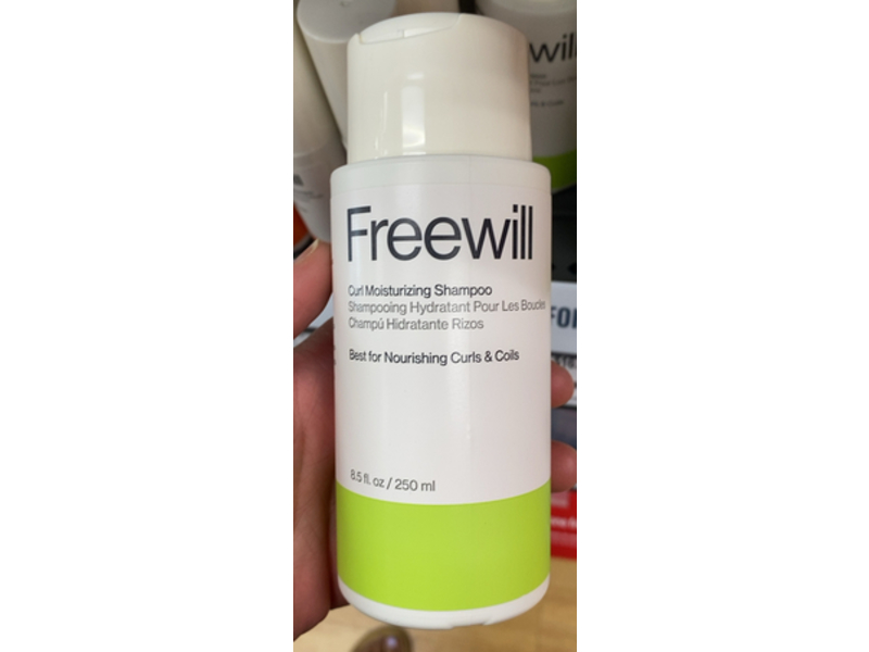 Freewill Curl Moisturizing Shampoo, 8.5 fl oz/250 mL