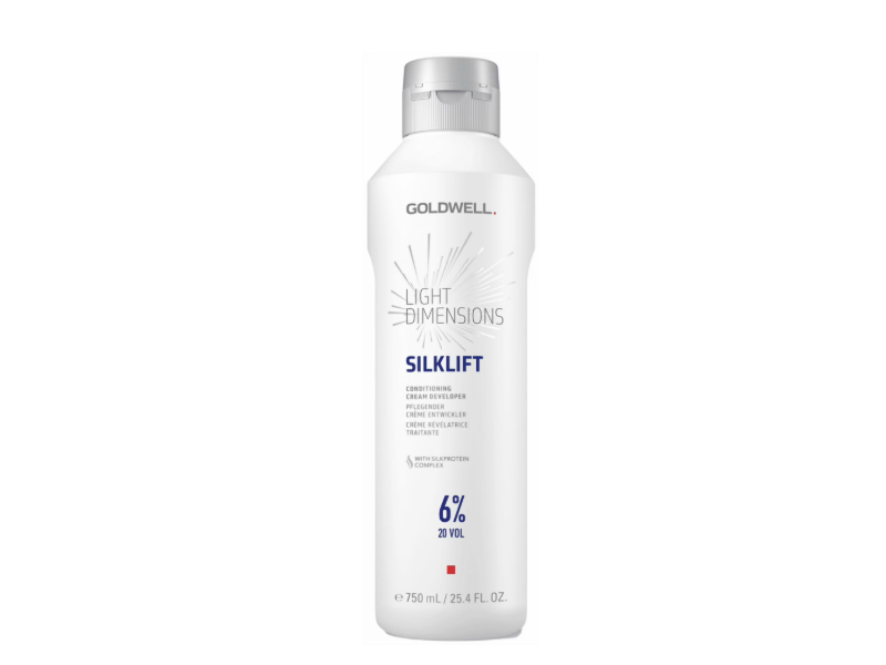Goldwell Light Dimensions Solklift Conditioning Cream Developer, 6% 20 Vol, 25.4 fl oz/750 mL