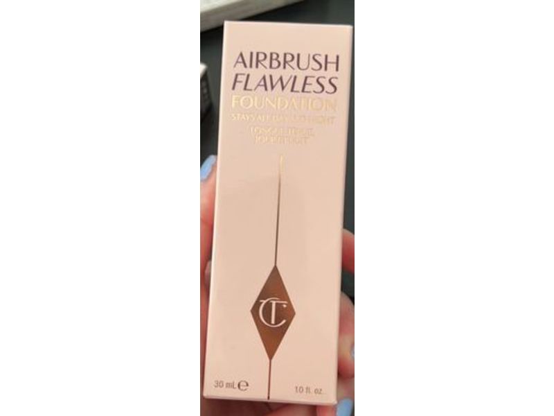 Charlotte Tilbury Airbrush Flawless Foundation, 3 Cool,1.0 fl oz/30 mL