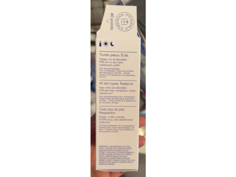 Caudalie Vinoperfect Complexion Enhancing Radiance Serum, 1 fl oz / 30 mL