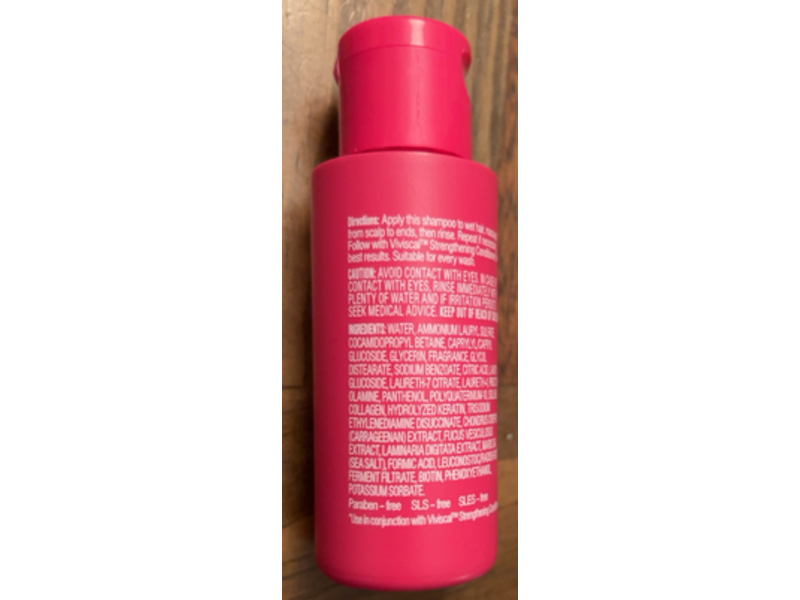 Viviscal Thickening Shampoo, Biotin & Keratin, 1.7 fl oz/50 mL