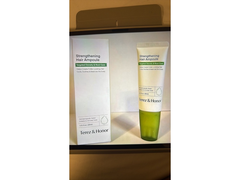 Terez & Honor Scalp Serum Strengthening Hair Ampoule, 1.01 fl oz/30 mL