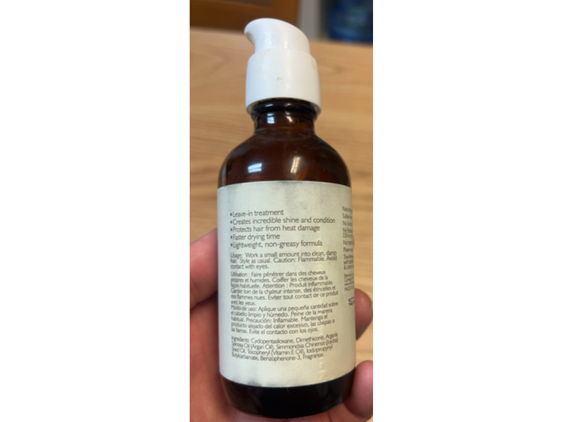 Retro Hair Holistix Lite Oil Treatment, Pure Argan Oil, 4 fl oz/118 mL