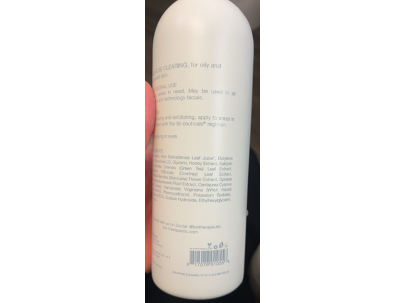 Bio-Therapeutic Bt-Ceuticals Aquafuse Clearing, 16 fl oz/460 mL