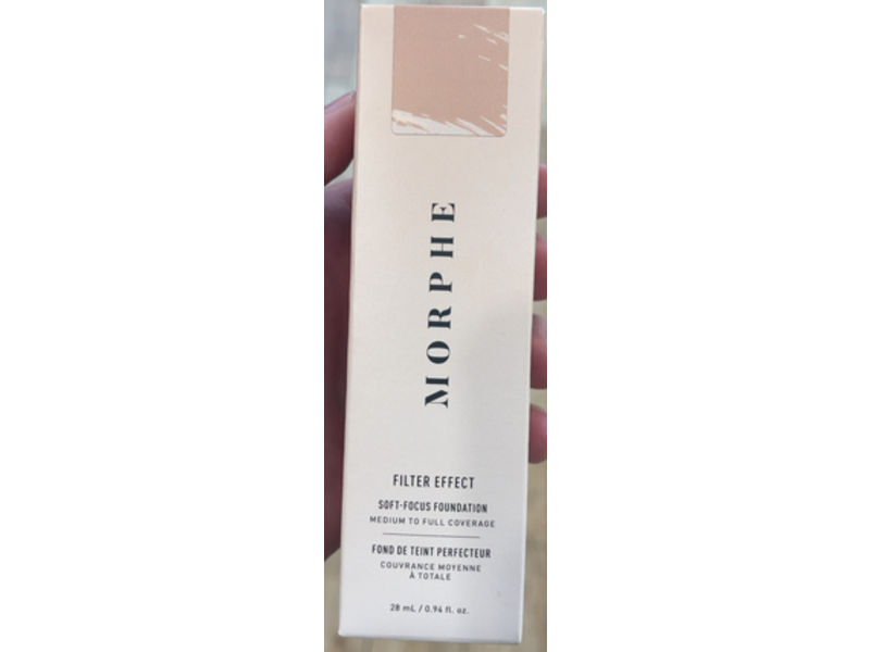 Morphe Filter Effect Soft Focus Foundation, 0.94 fl oz/28 mL