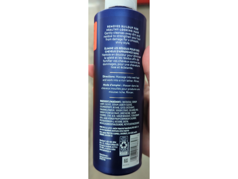 Hair Biology Long & Revitalized Strengthening Shampoo, 12.8 fl oz/380 mL