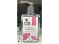 Nature Clean Hand Soap, Sweet Pea, 16.8 fl oz/500 mL - thumbnail 2