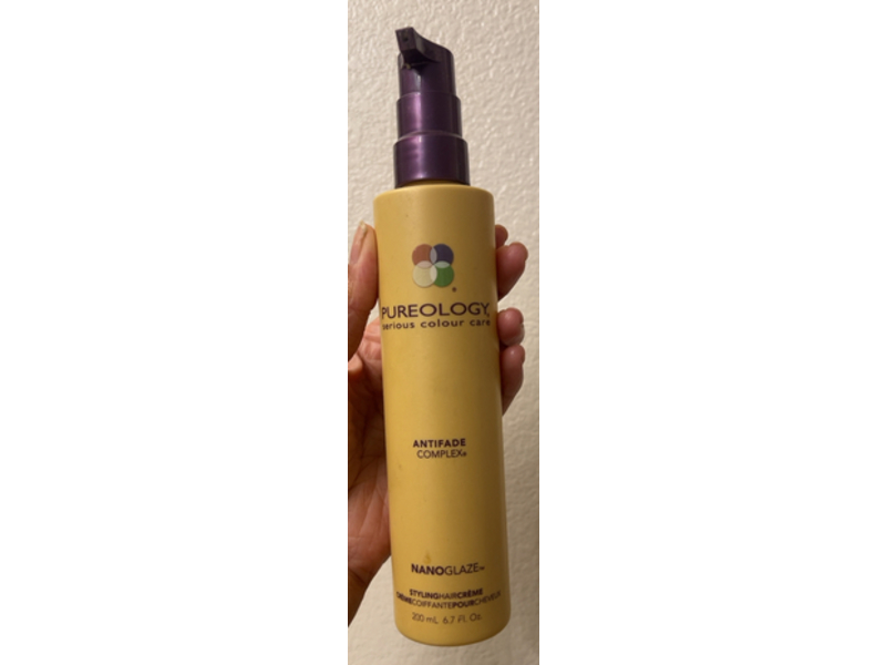 Pureology Antifade Complex Nanoglaze Styling Hair Cream, 6.7 fl oz/200 mL