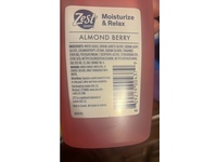 Zest Simply Moisturize & Relax Body Wash, Almond Berry, 12.5 fl oz/370 mL - thumbnail 3