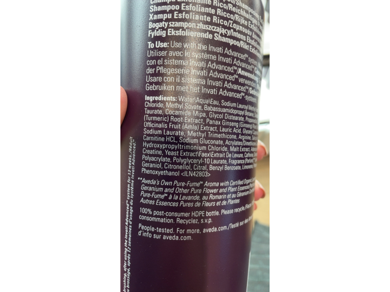 Aveda Invati Advanced Exfoliating Shampoo, 33.8 fl oz/1 L