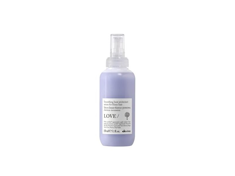 Davines Smoothing Heat Protectant Serum, Love, 5.1 fl oz/150 mL