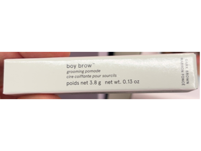 Glossier Boy Brow Grooming Pomade, Dark Brown, 0.13 oz/3.8 g