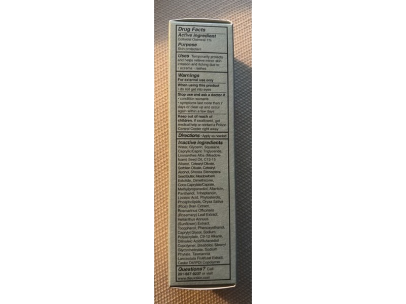 Dieux Skin Mercy Intense Recovery Cream, 1.75 fl oz/50 mL