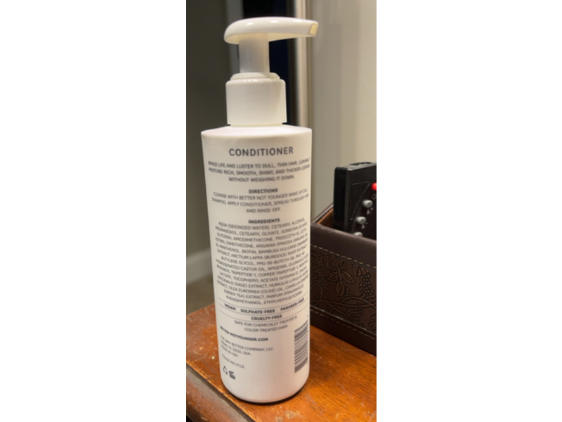 Better Not Younger Wake Up Call Volumizing Conditioner, 8.4 fl oz/250 mL