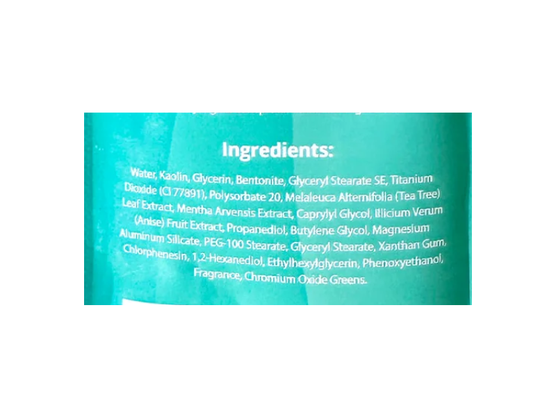 BioMiracle Instant Glow Clay Face Mask, Tea Tree, 1.76 oz/50 g, Pack Of 2