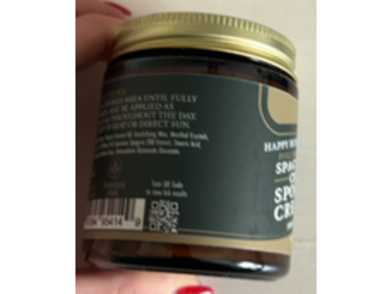 Happy Buddha Hemp Spagyric CBD Sports Cream, 4 oz