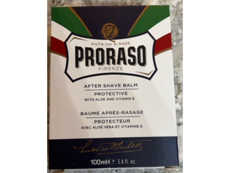 Proraso After Shave Balm, 3.4 fl oz/100 mL