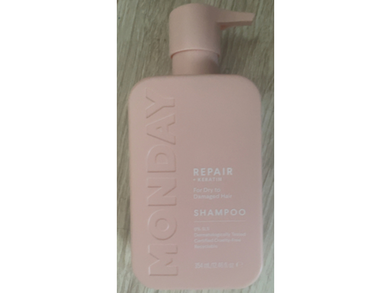 Monday Haircare Repair+ Keratin Shampoo, 12.54 fl oz/354 mL
