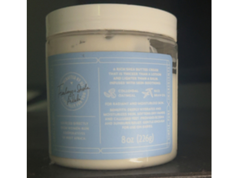 Shea Radiance P.U.R.E. Nourishing Shea Butter Cream, 8 oz/226 g