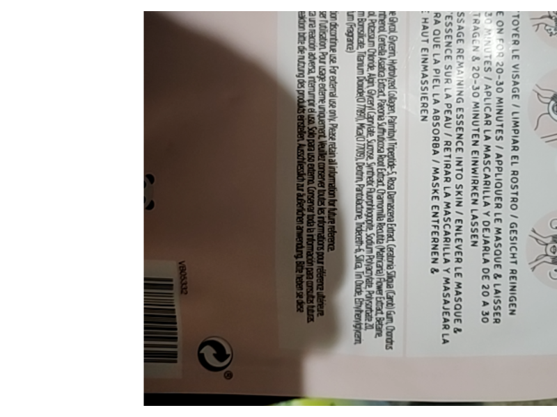 Oh K! Collagen Hydrogel Mask, Damascus Rose Extract, 0.98 oz/28 g