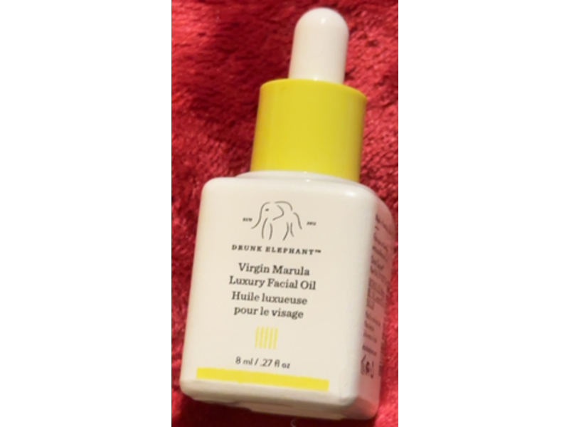 Drunk Elephant Virgin Marula Luxury Face Oil, 0.27 fl oz/8 mL