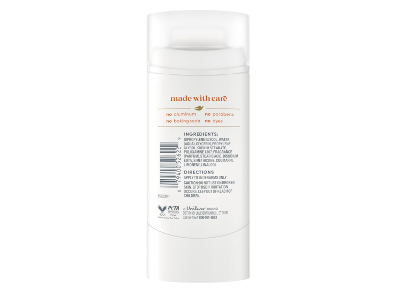 Dove Deodorant Stick, Sparkling Vanilla, 2.4 oz/68 g
