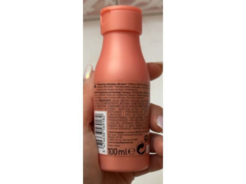 L'Oreal Serie Expert Inforcer Strengthening Anti-Breakage Shampoo, B6 + Biotin, 3.4 fl oz/100 mL