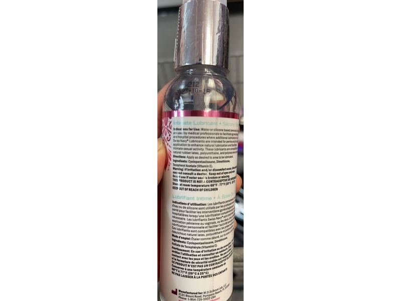 Swiss Navy Desire Intimate Lubricant, Silicone Based, 4 fl oz