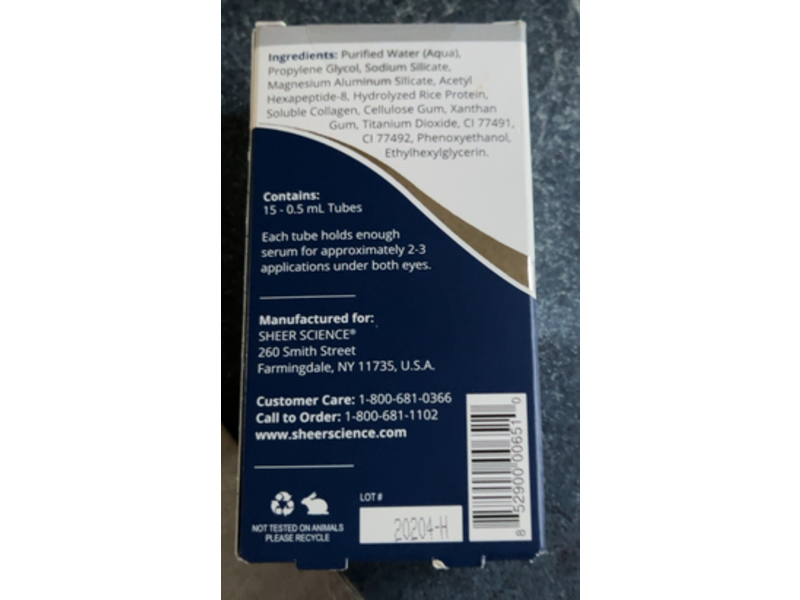 Plexaderm Rapid Reduction Serum, 0.25 fl oz/7.5 mL, 15 Count