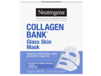 Neutrogena Collagen Bank Glass Skin Mask, 1.1 oz/32 g, 4 Count - thumbnail 1