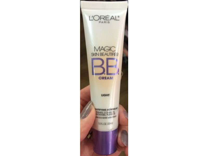 L'Oreal Paris Magic Skin Beautifier BB Cream, Light, 1 fl oz/30 mL