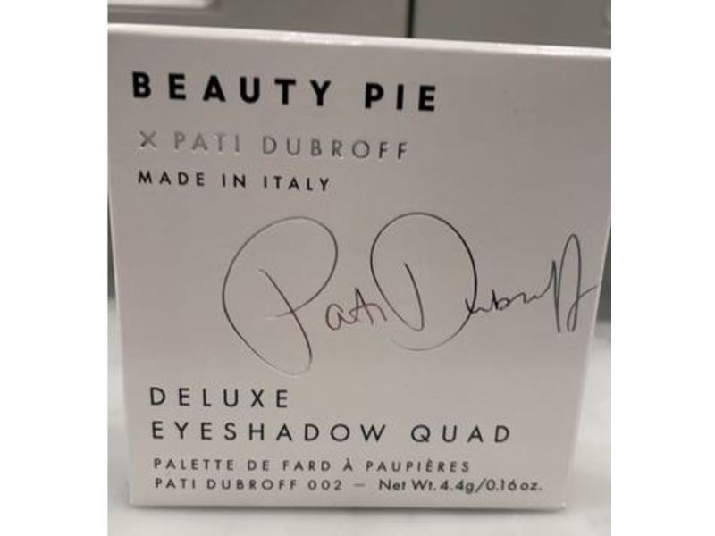 Beauty Pie X Pati Dubroff Deluxe Eyeshadow Quad, 002, 0.16 oz/4.4 g