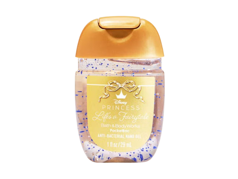 Bath & Body Works x Disney Princess Anti-Bacterial Hand Gel, Life's A Fairytale, 1 fl oz/29 mL