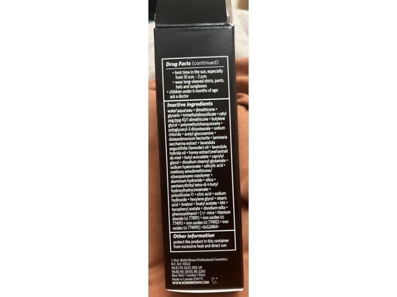 Bobbi Brown Weightless Skin Foundation, 080 Neutral Almond, SPF 15, 1 fl oz/30 mL