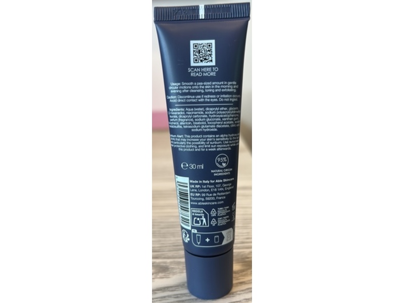 able skincare Pro-Dynamic Tightening & Retexturising Facial Serum, 1.01 fl oz/30 mL