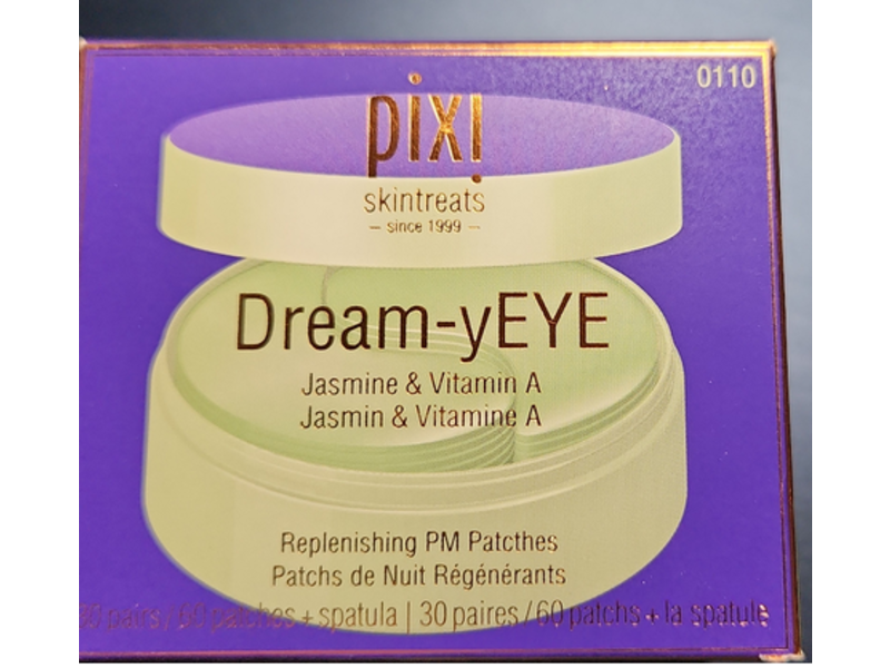 Pixi Dream-y Eye Patches, Jasmine & Vitamin A, 30 Paires