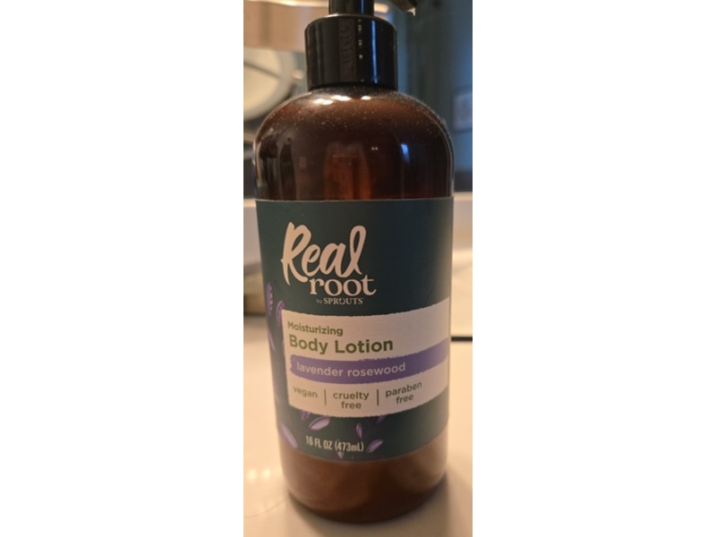 Sprouts Moisturizing Body Lotion, Lavender Rosewood, 16 fl oz/473 mL