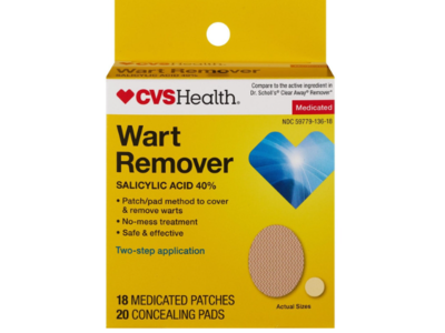 CVS Health Wart Remover, Salicylic Acid, 38 Count